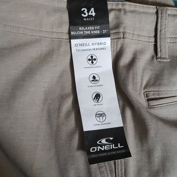 O'Neill Reserve Light Check 21 Hybrid Shorts - Picture 7 of 7